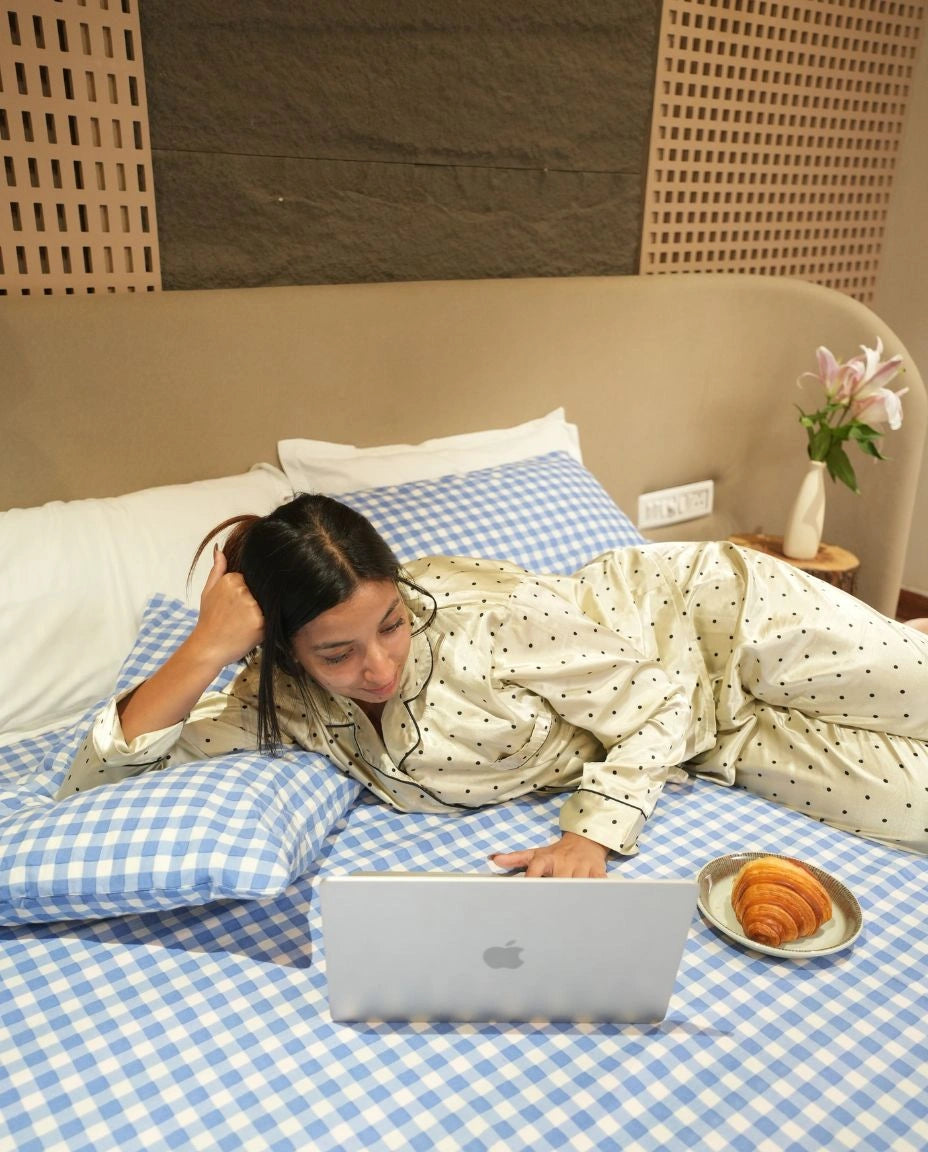 Blueberry Milk Bedsheet