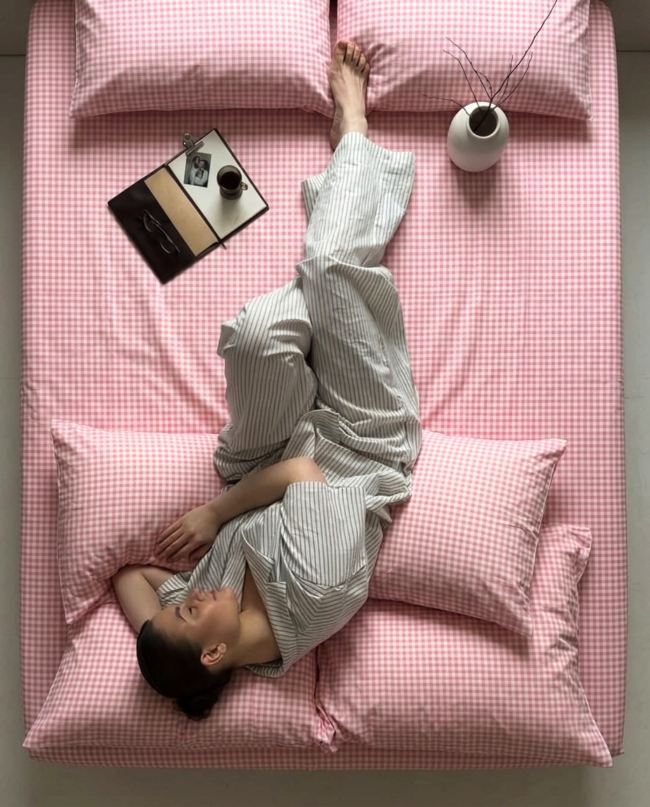Pink Picnic Bedsheet
