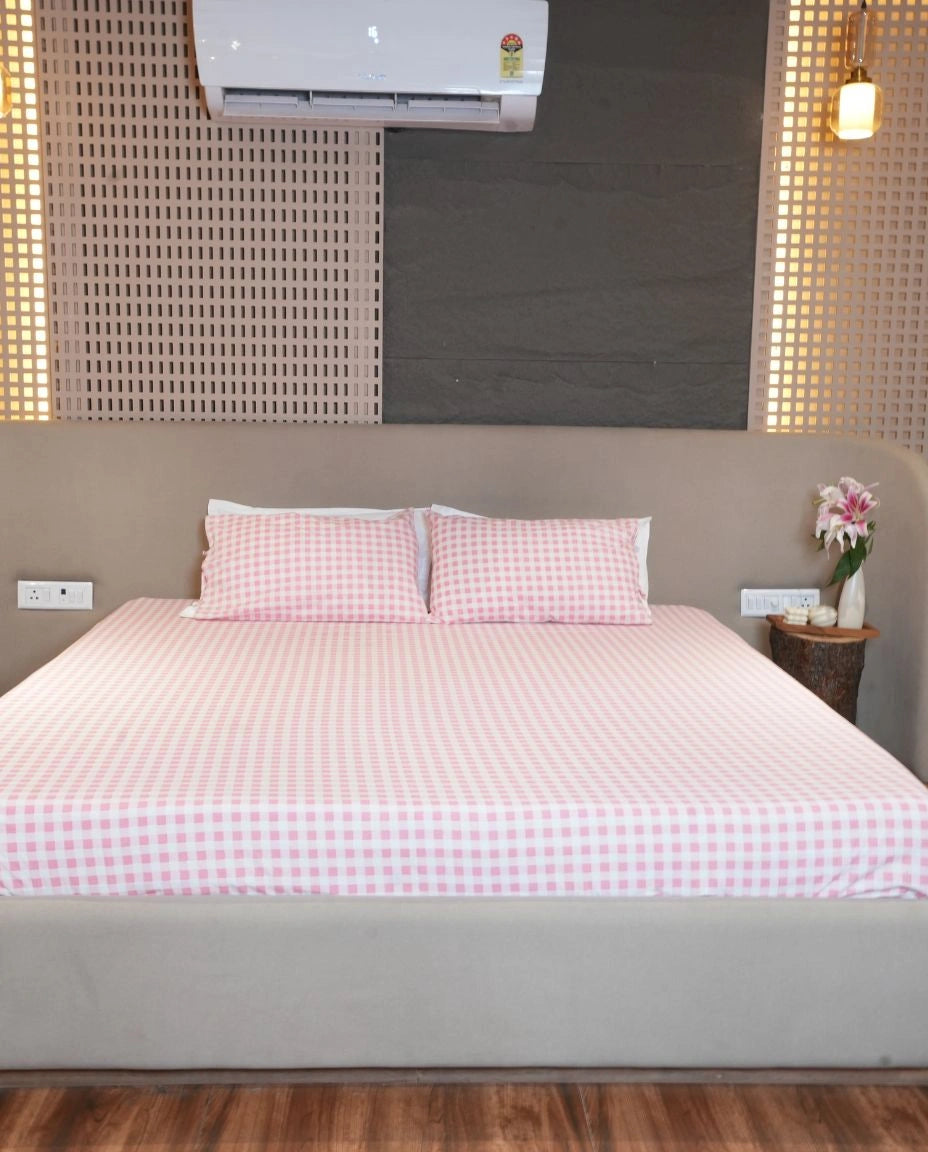 Pink Picnic Bedsheet